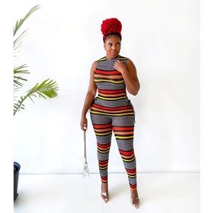 Pack It Up Sweater Knit Jumpsuit